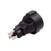 Strhowill Us To Europe Adapter Usa Nema 5-15 To Europe
