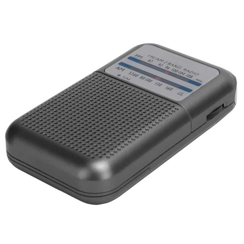 DE-333 Portable Radio AM/FM Receiver Pocket Size 2 Band High