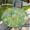 Yesad Mantel impermeable con elástico para mesas redondas de 36"