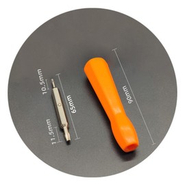 Video Doorbell Screwdriver, Ring Doorbell Screwdriver Replacement, Double-Ended Screwdriver Bits, T6 and T15 Torx Screwdrivers (Yellow)