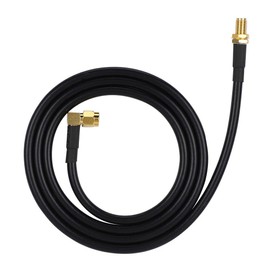 V BESTLIFE Low Loss Coaxial Extension Cable, SMA Female to SMA Male Antenna Extend Cable for Baofeng UV 5R UV 82 UV 9R Plus Walkie, Coaxial Cable with SMA Male to Antenna