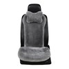 MLOVESIE Genuine Sheepskin Car Seat Cushion Australian Natural Wool Auto