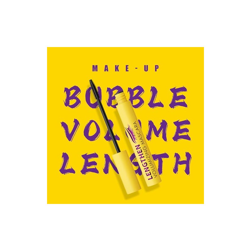 Bubble Mascara – Lightweight Volumizing Mascara for Fluffy, Lifted Lashes