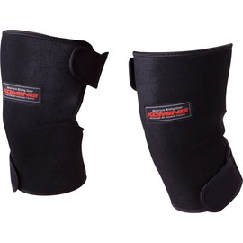 Komine AK-018 340 Neoprene Knee Warmer for Motorcycles, Black, Free