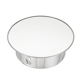 PATIKIL Chimney Hole Cap, 126mm(5 Inch) Adjustable Round Stainless Steel Flue Hole Cover Stove Pipe Cap Pipe Cover for Kitchen Balcony Sewer, Silver Tone