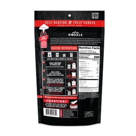 OMEALS Lentils with Beef MRE | Sustainable Premium Outdoor Food | Extended Shelf Life | Fully Cooked w/Heater | No Refrigeration | Perfect for Outdoor Enthusiasts, Travelers, Emergency Supplies | USA