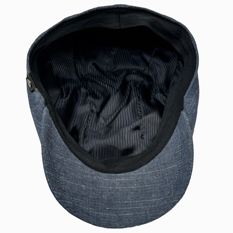 WEROR WEROR-430.1 Men's Peaked Cap Flat Cap (L, 58-59, Blue)