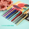 10 Pcs Black Gel Pens 0.5mm Gel Ink Pens Bulk