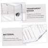LALAFINA Thermostat Lock Box Key Wall Thermostat Guard for Home