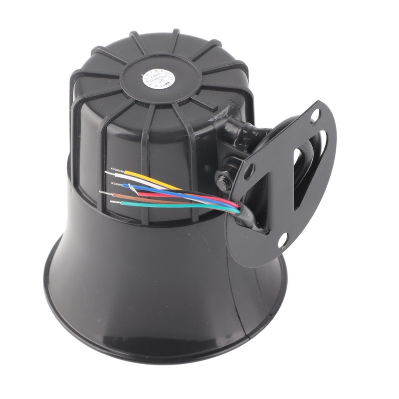 Electric Sound Horn Loud Speaker Truck Warehouse Alarm Siren Support