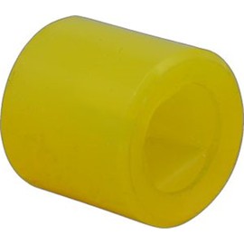 VAUGHAN Soft Hammer Replacement Face, 1 3/8 Inch Hard Yellow Plastic, SF12H, VN51301