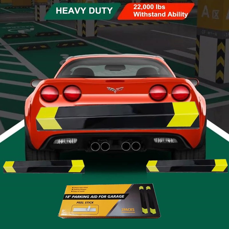 Deshitong Heavy Duty Parking Aid for Garage, 18" Car Parking