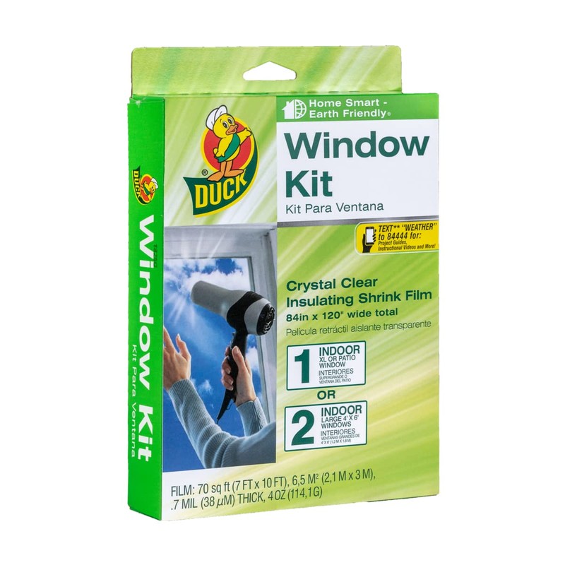 Duck Brand Window Insulation Kit for Indoor Extra Large Windows
