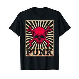 Punk Music Retro Punk Rock Concert Gift T-Shirt