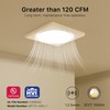 FWASTT Bathroom Exhaust Fan with Light UL and HVI Certified