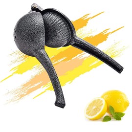 ARC Cast Iron Lime Juicer Lime Squeezer Lemon Squeezer, Heavy Duty Hand Juicer for Oranges, Pomegranate, Lemons & Limes(3.5"), J-001