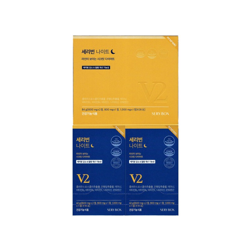 Seribox 세리박스 세리번 나이트 V2 3g x 28포 / 써클