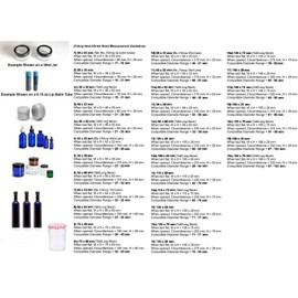 11a) 85 x 60 mm Clear Plastic PERFORATED Shrink Band for Jar/Bottle Cap Fits (46-51) mm Diameter (Long Neck) - VARIOUS SIZES - Pack of 250