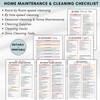 ADHD Cleaning Planner, 1 Count Weekly & Monthly & Yearly Cleaning