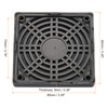 PATIKIL 80mm Fan Dust Filter Ventilator Filter Grille Guard with