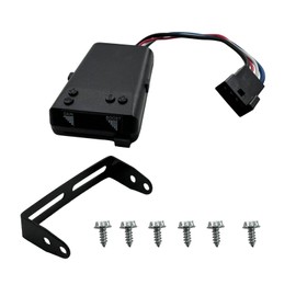 Gihdfer Proportional Trailer Brake Controller 8508211 with LED Digital Display Compatible with 1-4 Axle Heavy Duty Towing Trailers RV Trucks and Load,Plug and Play