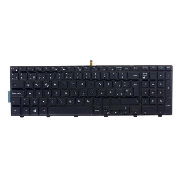 LeFix Spanish Backlit Keyboard Replacement for Dell Inspiron 15 3542