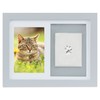 Better World Pets Paw Print + Photo Keepsake Frame Holds