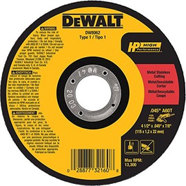 DEWALT Aluminum Oxide 4.5-in Grinding Wheel
