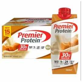 Premier Protein High Protein Shake, Caramel (11 fl. oz., 15 pk.)   Fresh
