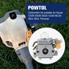 Powtol SS30 CS30 Carburetor fits Homelite Ryobi BC30 CS26 SS26