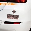 5PCS Non-Magnetic Student Driver Stickers – Reflective New Driver Sticker