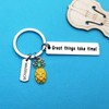 Ximalun IVF Support Gifts IVF Pineapple Gifts Keyring Great Things