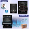 [2+64G] 9.5 inch Vertical Touchscreen Single Din Car Stereo -