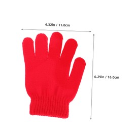 VORCOOL Kids Knitted Magic Gloves Teenager Warm Winter Stretchy Full Finger Gloves for Boys and Girls 4-12 Years