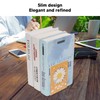 4 Pcs Metal Bookends Anti Slip Exquisite Beautiful Unique Design