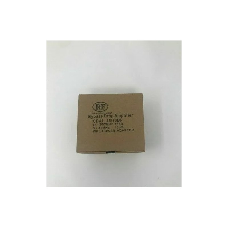 RF Communications Bypass Drop Amplifier CDAL 15dB/10dB