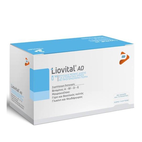 Adelco Liovital AD Nutritional Supplement for the Good Function of