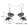 BONSNY Acrylic Dangling Novelty Fun Adorable Cute Dog Breeds Pets