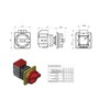 Emergency Main Switch Compact Camera NLO40 IP67, 40 A 15KW