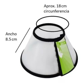 Fancy Pets Medical Solutions Collar Isabelino Talla0 (18cm) Perro Gato Fancy Pets Medical Color Multicolor Translúcido Tamaño del collar Hasta 18cm