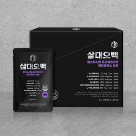 Samdae Obaek Three Hundred and Five Hundred Health Booster Pre-Workout World-Class Pump 80g x 15 Packs