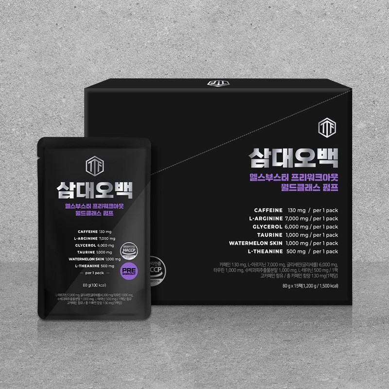 Samdae Obaek Three Hundred and Five Hundred Health Booster Pre-Workout
