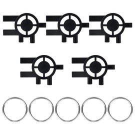 5pcs 3-in-1 Paper Towel Dispenser Key for Cintas & Sanis, Toilet Paper Holder Key Replacement Soap Tissue Box Keys Opener Accessories for Home Commercial Office School Use