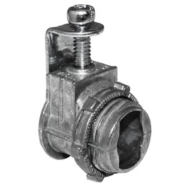 Sigma Engineered Solutions ProConnex 44503 AC/MC/Nm Saddle Connector 3/8-Inch Conduit Fitting, 5-Pack