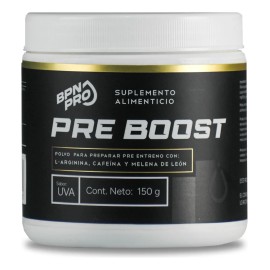 Pre Entreno, Cafeína, Beta Alanina, L-Arginina, Arándano, Betabel, Melena de León | Mejora Energía, Resistencia, Concentración Y Rendimiento Deportivo, Pre Workout | Pre Boost BPN PRO 25 Porciones