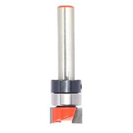 Akylin Pattern Flush Trim Router Bit 1/4 Inch Shank - Cut Dia 1/2", Cutting Length 1/4" , Pattern/Template Router Bit, Flush Cut Router Bit for Woodworking Trimming