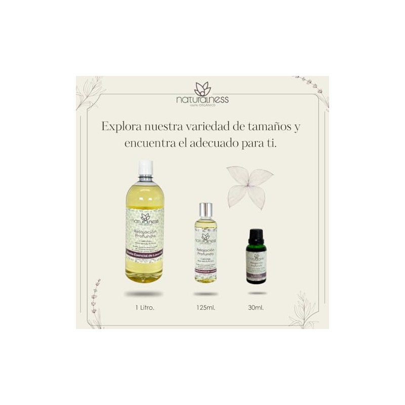 Naturalness - Aceite Relajante para Masaje Relajación Profunda 30 ml