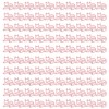 100pcs Cat Shape Paper Clips Increase Slip Resistance Rust Prevention