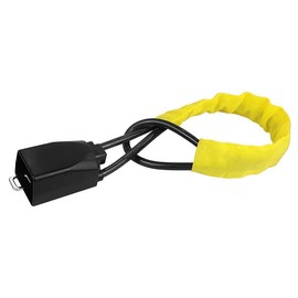 POFET Steering Wheel Lock Seat Belt Lock,Anti Theft Car Security Device Car Lock Car Theft Prevention with 2 Keys,Universal Locks for Car Trucks SUV Van -Yellow