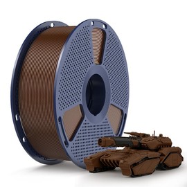 SUNLU PLA Super vibrant colors Tangle-Free PLA 1.75mm 1KG | ±0.02mm High Precision | No-Clog Filament for Smooth 3D Prints Perfect for Beginners & Pros:_PLA Coffee-Brown